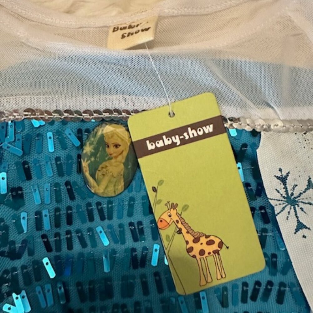 Pretend and Play Frozen Elsa Dress   7649  NWT Boutique - Picture 11 of 12